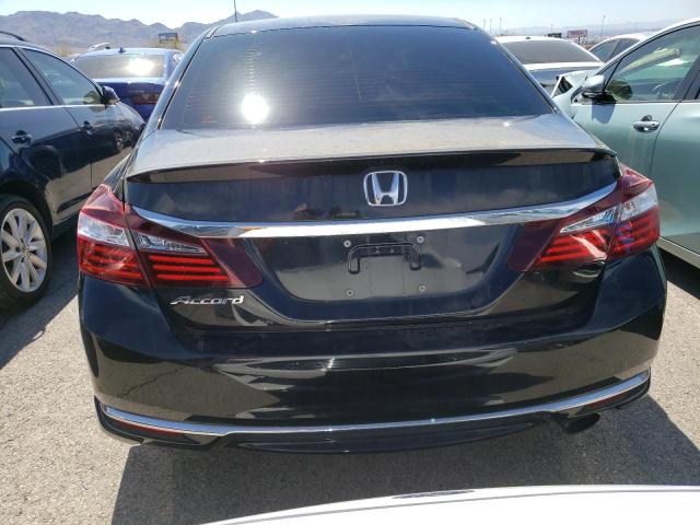 1HGCR2F41GA121537 - 2016 HONDA ACCORD LX BLACK photo 6