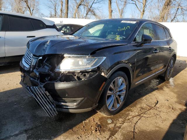 2LMPJ8LP3GBL51299 - 2016 LINCOLN MKX RESERVE BLACK photo 1