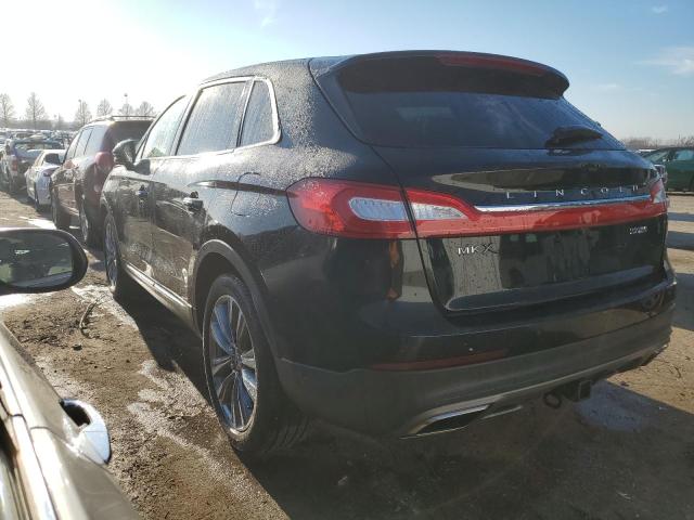 2LMPJ8LP3GBL51299 - 2016 LINCOLN MKX RESERVE BLACK photo 2