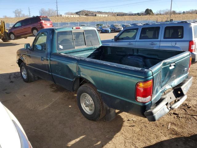 1FTYR10C9WUA30320 - 1998 FORD RANGER GREEN photo 2