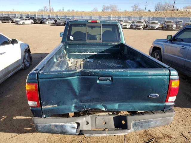 1FTYR10C9WUA30320 - 1998 FORD RANGER GREEN photo 6