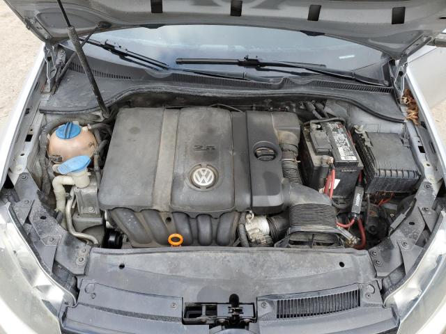 WVWBB7AJ7DW000700 - 2013 VOLKSWAGEN GOLF SILVER photo 11