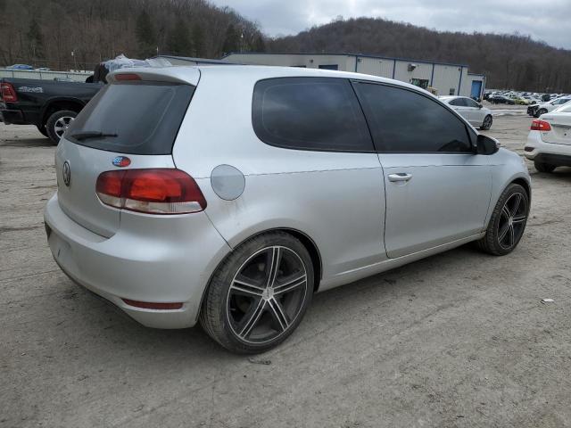 WVWBB7AJ7DW000700 - 2013 VOLKSWAGEN GOLF SILVER photo 3
