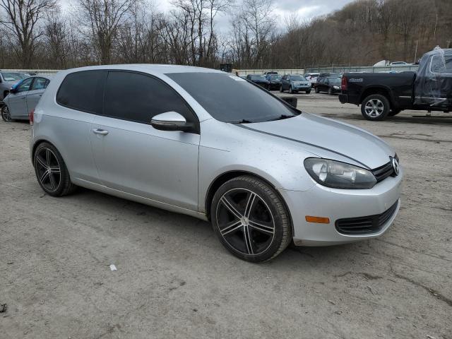 WVWBB7AJ7DW000700 - 2013 VOLKSWAGEN GOLF SILVER photo 4