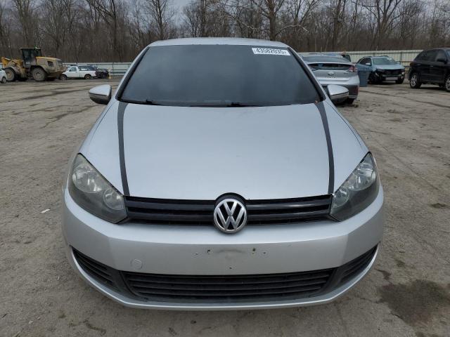 WVWBB7AJ7DW000700 - 2013 VOLKSWAGEN GOLF SILVER photo 5