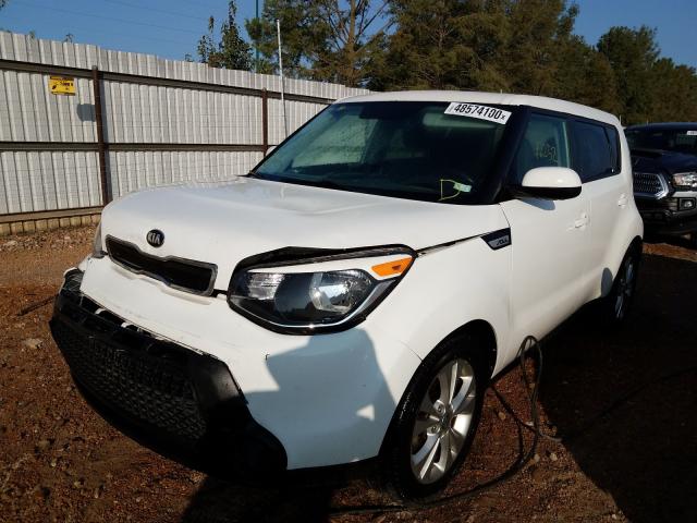 KNDJP3A50F7181953 - 2015 KIA SOUL + WHITE photo 2