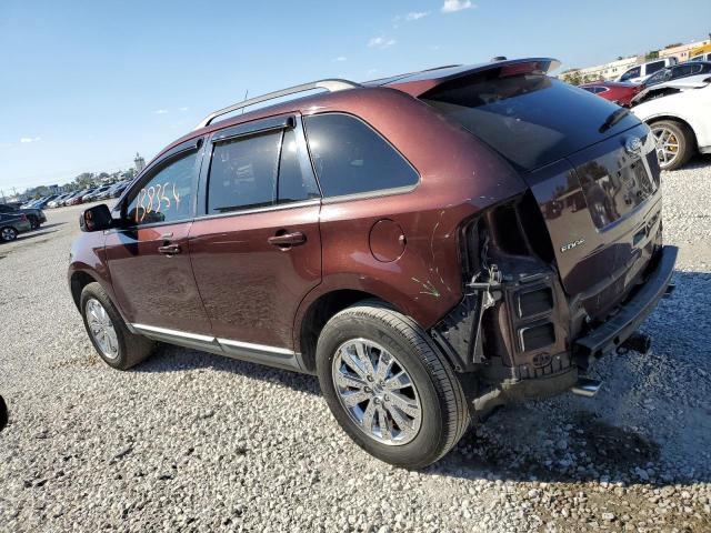 2FMDK3JC6ABB39096 - 2010 FORD EDGE SEL BURGUNDY photo 2