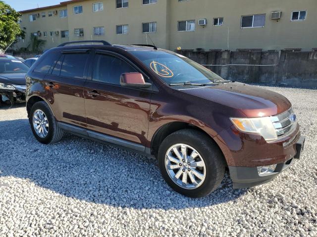 2FMDK3JC6ABB39096 - 2010 FORD EDGE SEL BURGUNDY photo 4