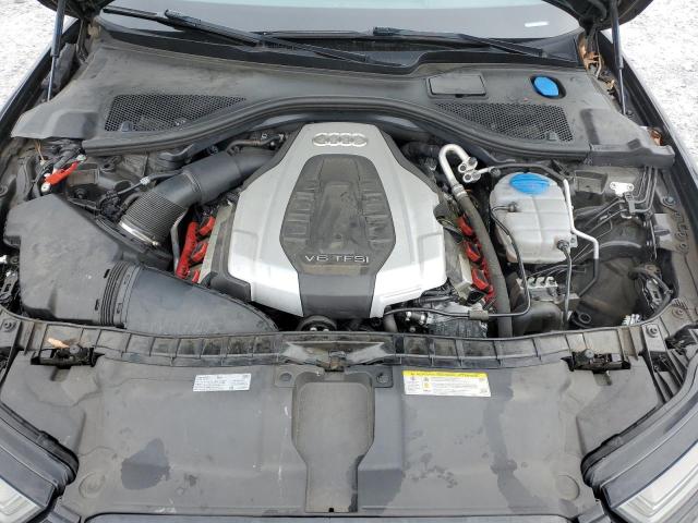 WAUHGAFC2GN061799 - 2016 AUDI A6 PRESTIGE შავი ფოტო 11