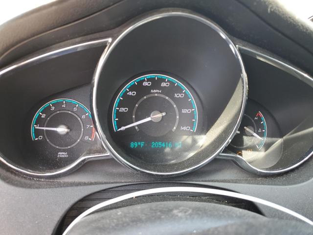 1G1ZC5EB1AF215867 - 2010 CHEVROLET MALIBU 1LT შავი ფოტო 9