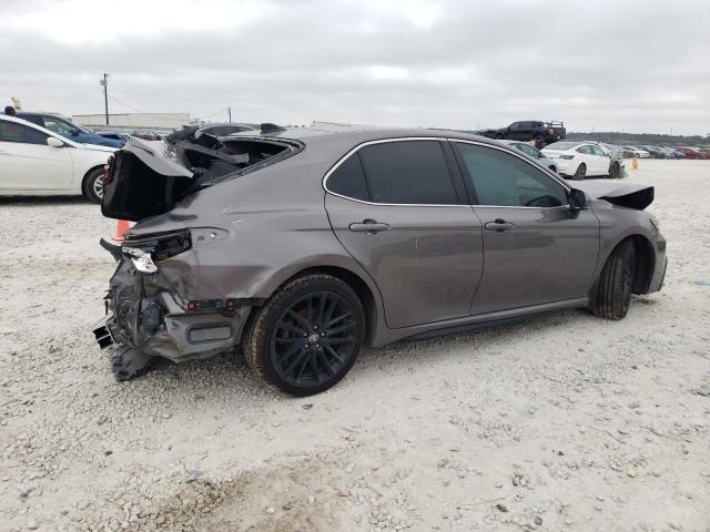 4T1K61AK1MU407770 - 2021 TOYOTA CAMRY XSE GRAY photo 3