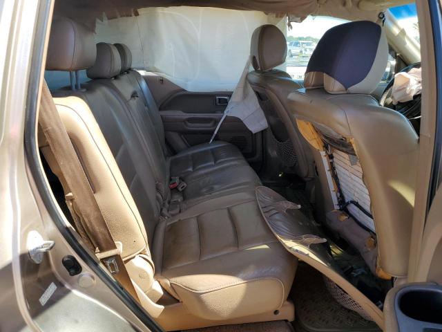 5FNYF28777B011460 - 2007 HONDA PILOT EXL TAN photo 11