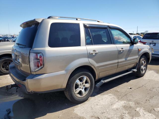 5FNYF28777B011460 - 2007 HONDA PILOT EXL TAN photo 3