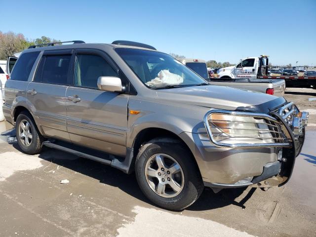 5FNYF28777B011460 - 2007 HONDA PILOT EXL TAN photo 4