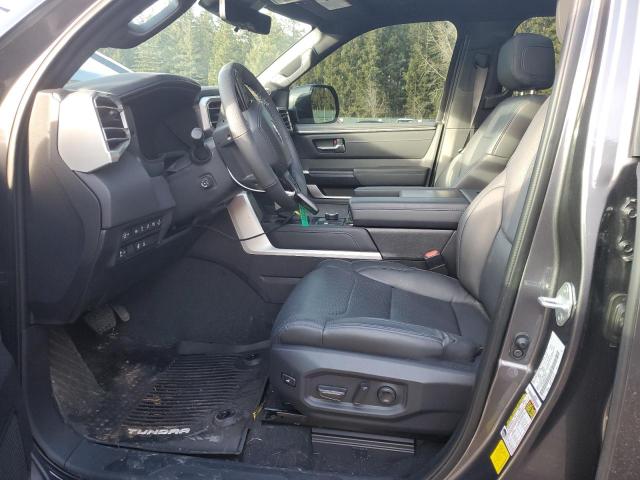 5TFNA5DB4RX169373 - 2024 TOYOTA TUNDRA CREWMAX PLATINUM ნაცრისფერი ფოტო 7