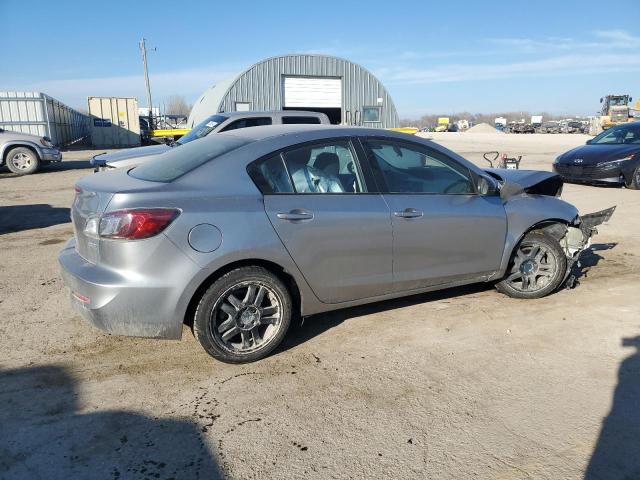 JM1BL1U75D1743752 - 2013 MAZDA 3 I GRAY photo 3