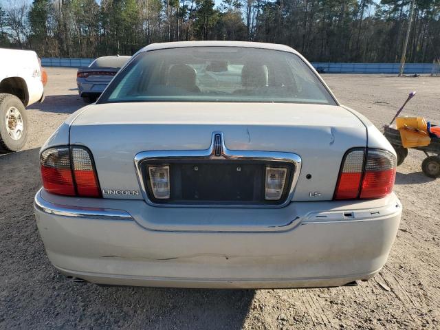 1LNHM86S34Y603235 - 2004 LINCOLN LS SILVER photo 6