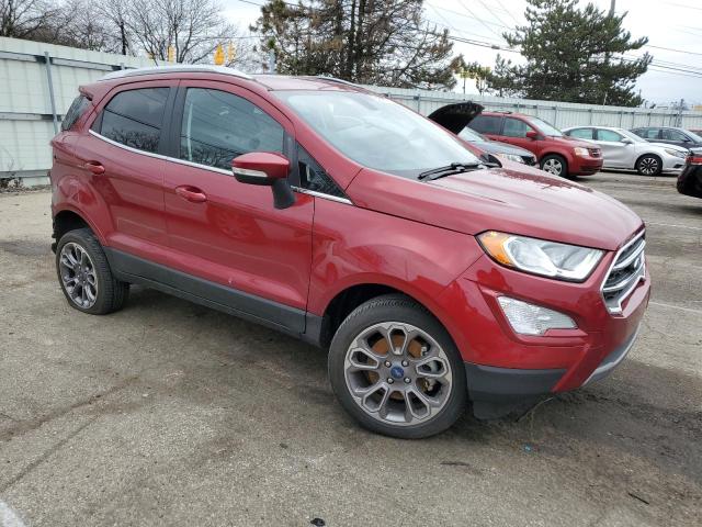 MAJ6S3KL1NC464911 - 2022 FORD ECOSPORT TITANIUM RED photo 4