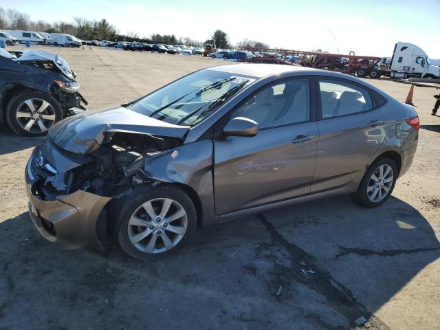 KMHCU4AE0CU084557 - 2012 HYUNDAI ACCENT GLS GOLD photo 1