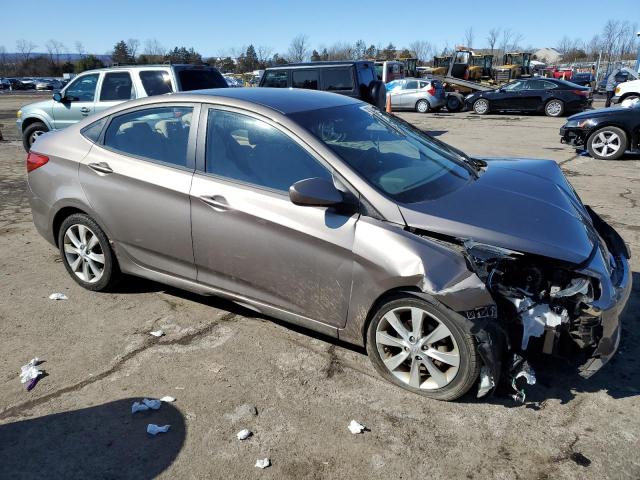 KMHCU4AE0CU084557 - 2012 HYUNDAI ACCENT GLS GOLD photo 4