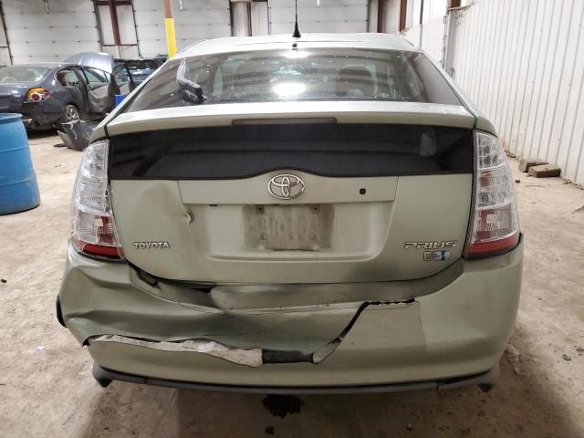 JTDKB20U073296051 - 2007 TOYOTA PRIUS GREEN photo 6