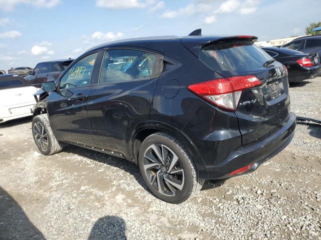 3CZRU5H16KG709336 - 2019 HONDA HR-V SPORT BLACK photo 2