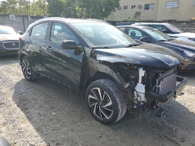 3CZRU5H16KG709336 - 2019 HONDA HR-V SPORT BLACK photo 4