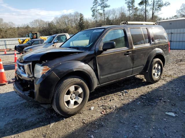 5N1AR1NN6CC624727 - 2012 NISSAN PATHFINDER S BLACK photo 1