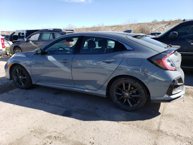 SHHFK7H68MU208171 - 2021 HONDA CIVIC EX GRAY photo 2