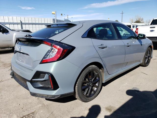 SHHFK7H68MU208171 - 2021 HONDA CIVIC EX GRAY photo 3