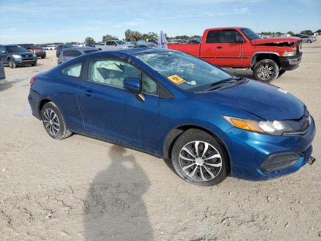 2HGFG3B51EH502326 - 2014 HONDA CIVIC LX BLUE photo 4