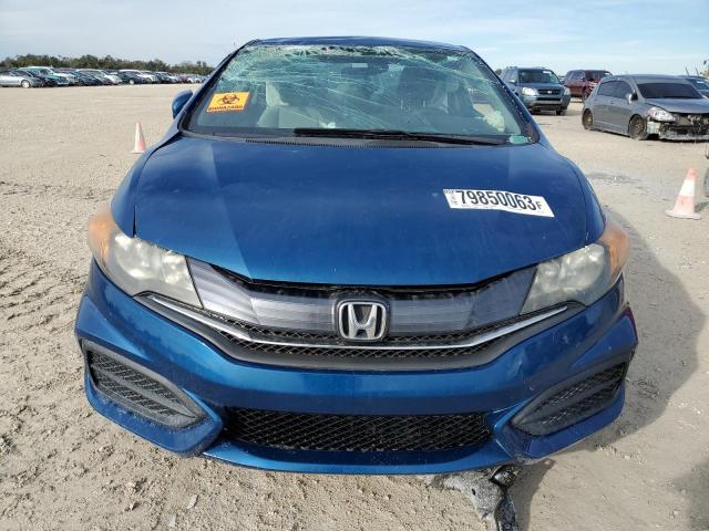 2HGFG3B51EH502326 - 2014 HONDA CIVIC LX BLUE photo 5