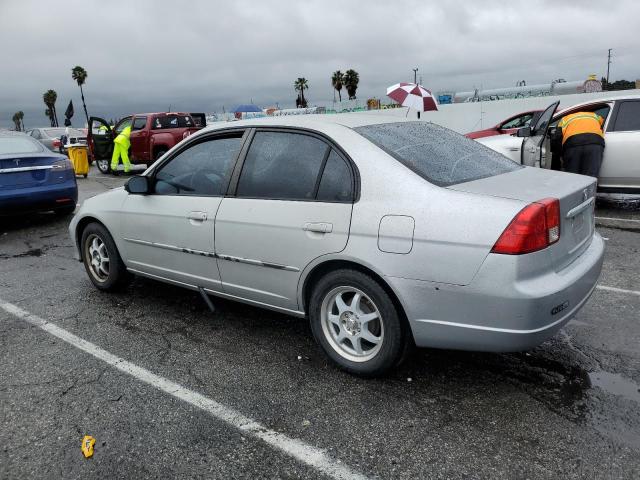 2HGES16504H583603 - 2004 HONDA CIVIC LX SILVER photo 2