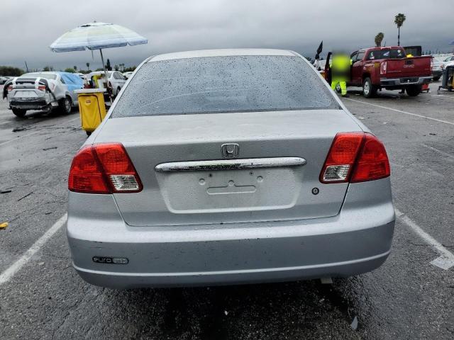 2HGES16504H583603 - 2004 HONDA CIVIC LX SILVER photo 6