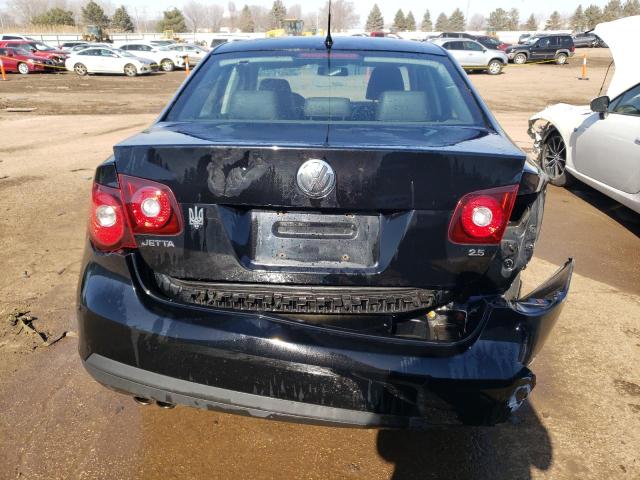 3VWRX7AJ7AM166112 - 2010 VOLKSWAGEN JETTA SE BLACK photo 6