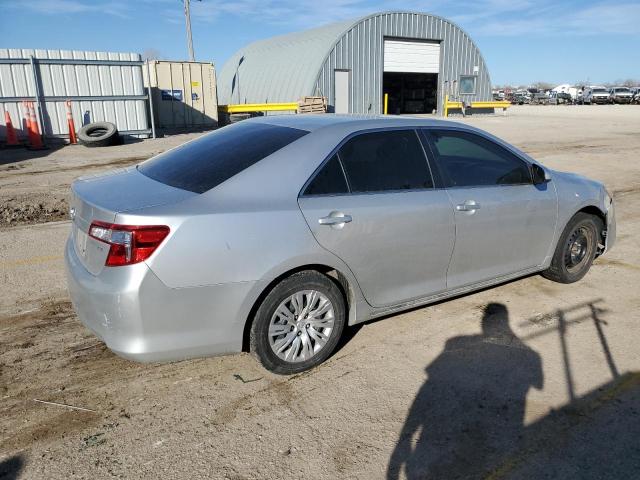 4T4BF1FK4ER341683 - 2014 TOYOTA CAMRY L SILVER photo 3