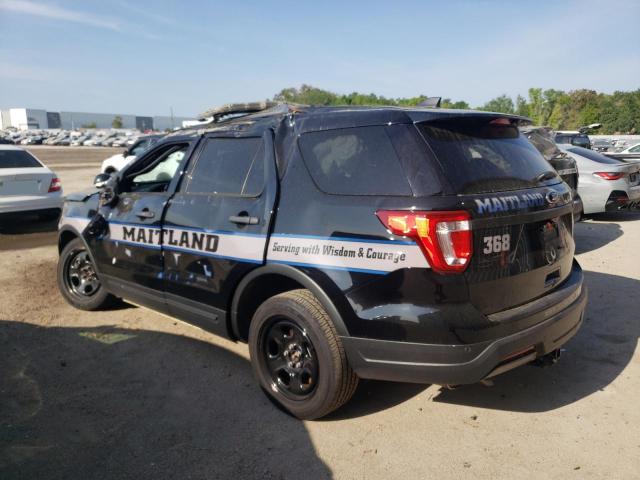 1FM5K8AR4JGB60575 - 2018 FORD EXPLORER POLICE INTERCEPTOR BLACK photo 2