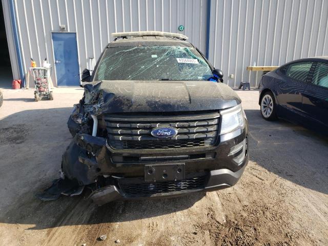 1FM5K8AR4JGB60575 - 2018 FORD EXPLORER POLICE INTERCEPTOR BLACK photo 5