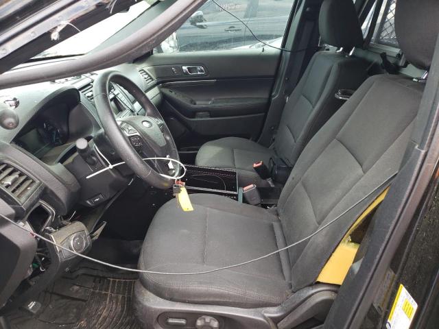 1FM5K8AR4JGB60575 - 2018 FORD EXPLORER POLICE INTERCEPTOR BLACK photo 7