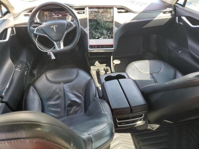 5YJSA1AG3DFP13103 - 2013 TESLA MODEL S ნაცრისფერი ფოტო 8