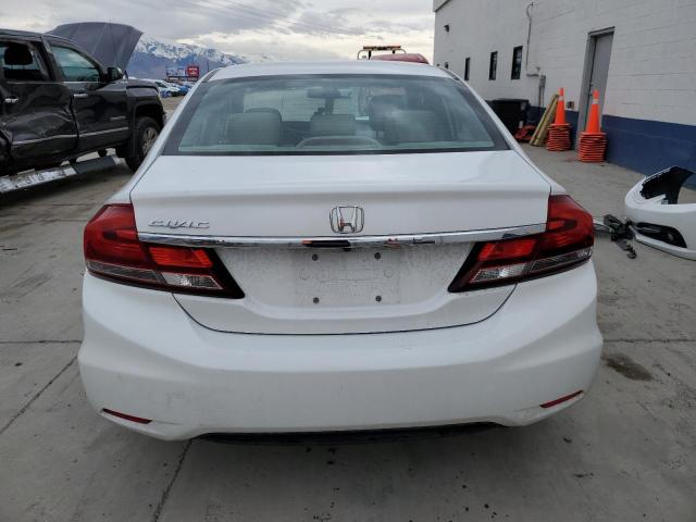 19XFB2F97FE262622 - 2015 HONDA CIVIC EXL WHITE photo 6