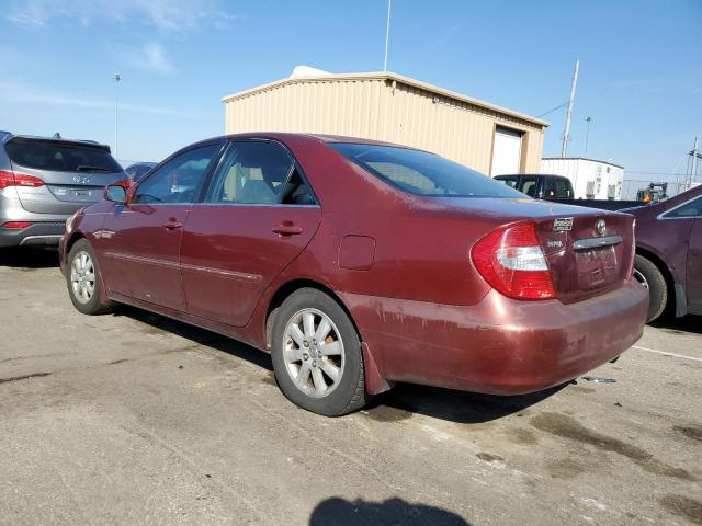 4T1BE32KX3U120441 - 2003 TOYOTA CAMRY LE MAROON photo 2