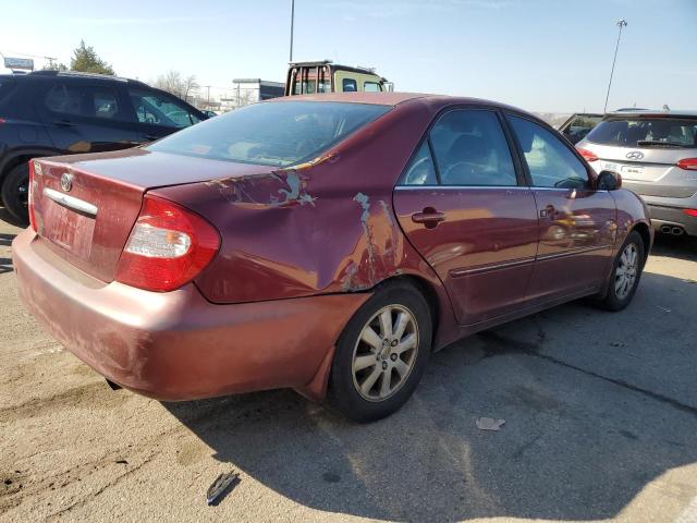 4T1BE32KX3U120441 - 2003 TOYOTA CAMRY LE MAROON photo 3