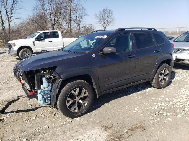 1C4PJMBS9GW114927 - 2016 JEEP CHEROKEE TRAILHAWK GRAY photo 1