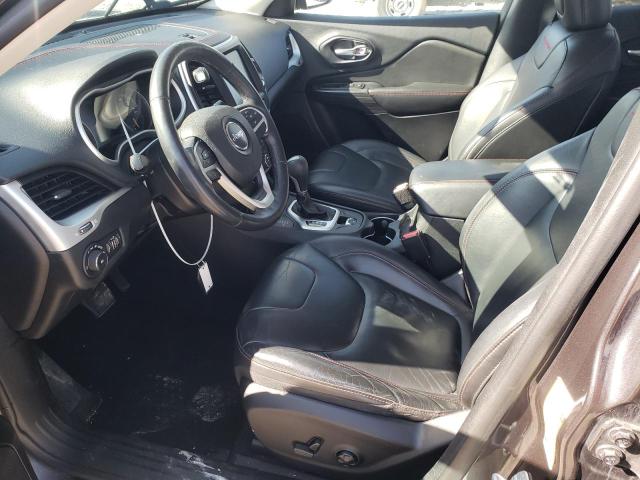 1C4PJMBS9GW114927 - 2016 JEEP CHEROKEE TRAILHAWK ნაცრისფერი ფოტო 7