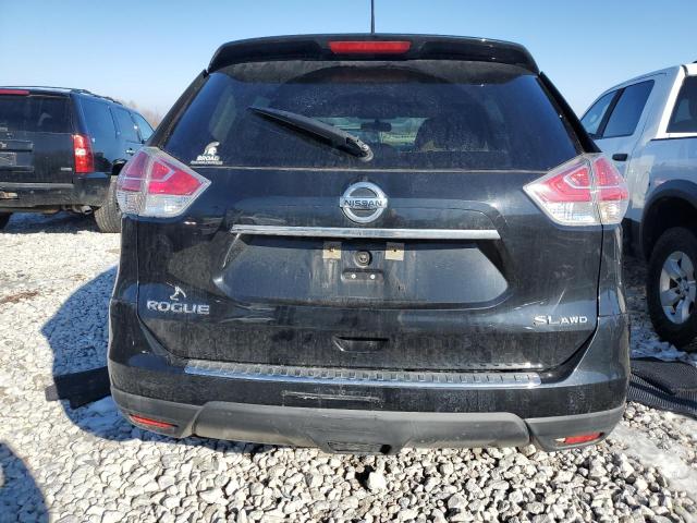 KNMAT2MV6GP682204 - 2016 NISSAN ROGUE S BLACK photo 6