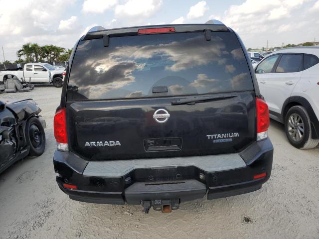 5N1BA0ND5AN619288 - 2010 NISSAN ARMADA SE BLACK photo 6