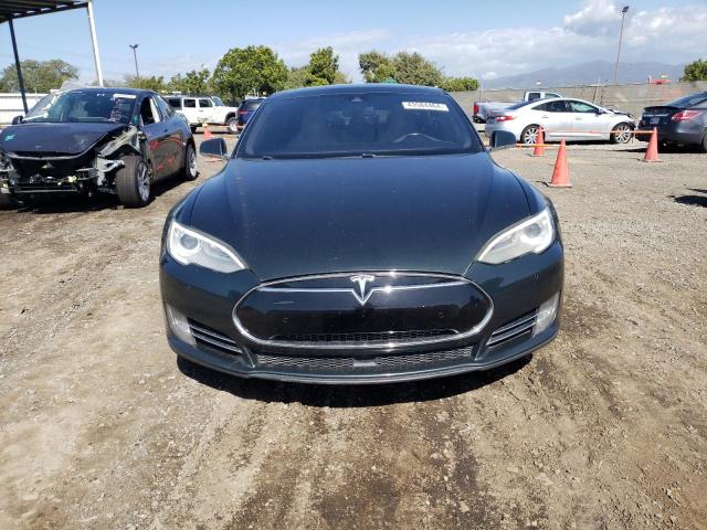5YJSA1H15EFP65058 - 2014 TESLA MODEL S მწვანე ფოტო 5