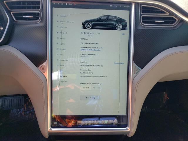 5YJSA1H15EFP65058 - 2014 TESLA MODEL S მწვანე ფოტო 9