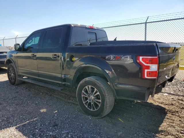 1FTEW1E50JKD84513 - 2018 FORD F150 SUPERCREW BLACK photo 2